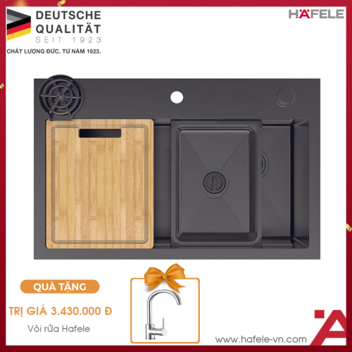 Chậu Rửa Chén Bát Inox WF R10 HS25-SSN1S-8052 Hafele 567.24.488
