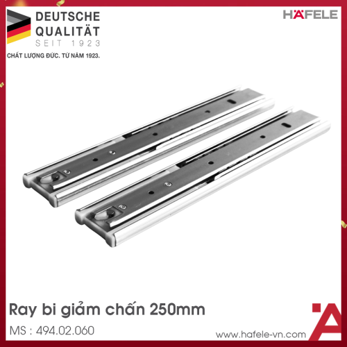 Ray Bi Giảm Chấn 250mm Hafele 494.02.060