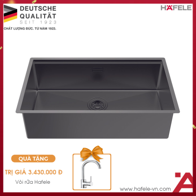 Chậu Rửa Chén Bát Inox WF R10 HS25-SSN1S-7644 Hafele 567.24.486