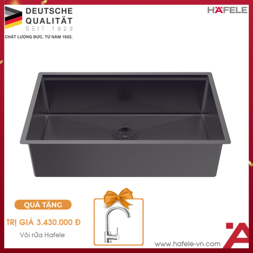 Chậu Rửa Chén Bát Inox WF R10 HS25-SSN1S-7644 Hafele 567.24.487
