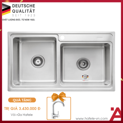 Chậu Rửa HS20-SSN2S90L Hafele 567.20.546