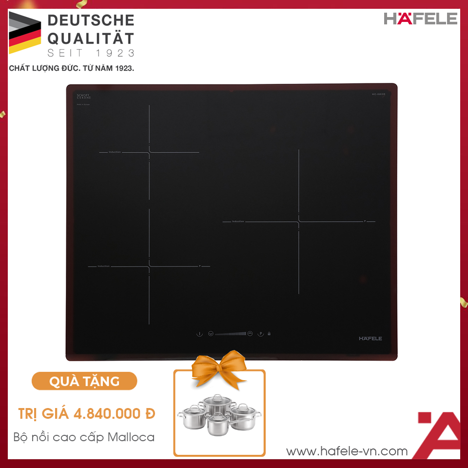 Bếp Từ 3 Vùng Nấu HC-I603D Hafele 536.61.631