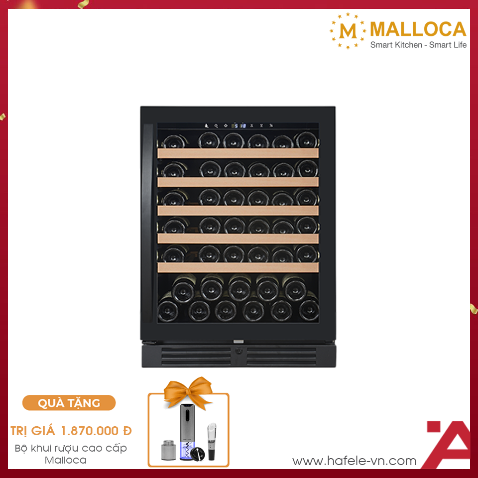 Tủ Bảo Quản Rượu Vang Malloca MWC-46BG