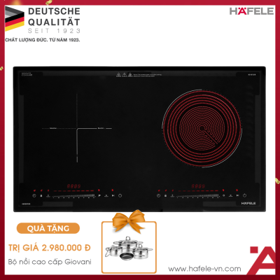 Bếp Điện Từ Kết Hợp 2 Vùng Nấu HC-H7321B Hafele 536.61.856