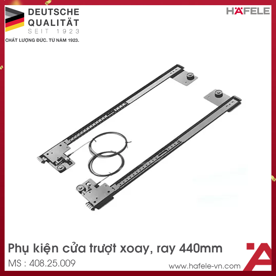 Phụ Kiện Cửa Trượt Slido F-Park71 16B Hafele 408.25.009