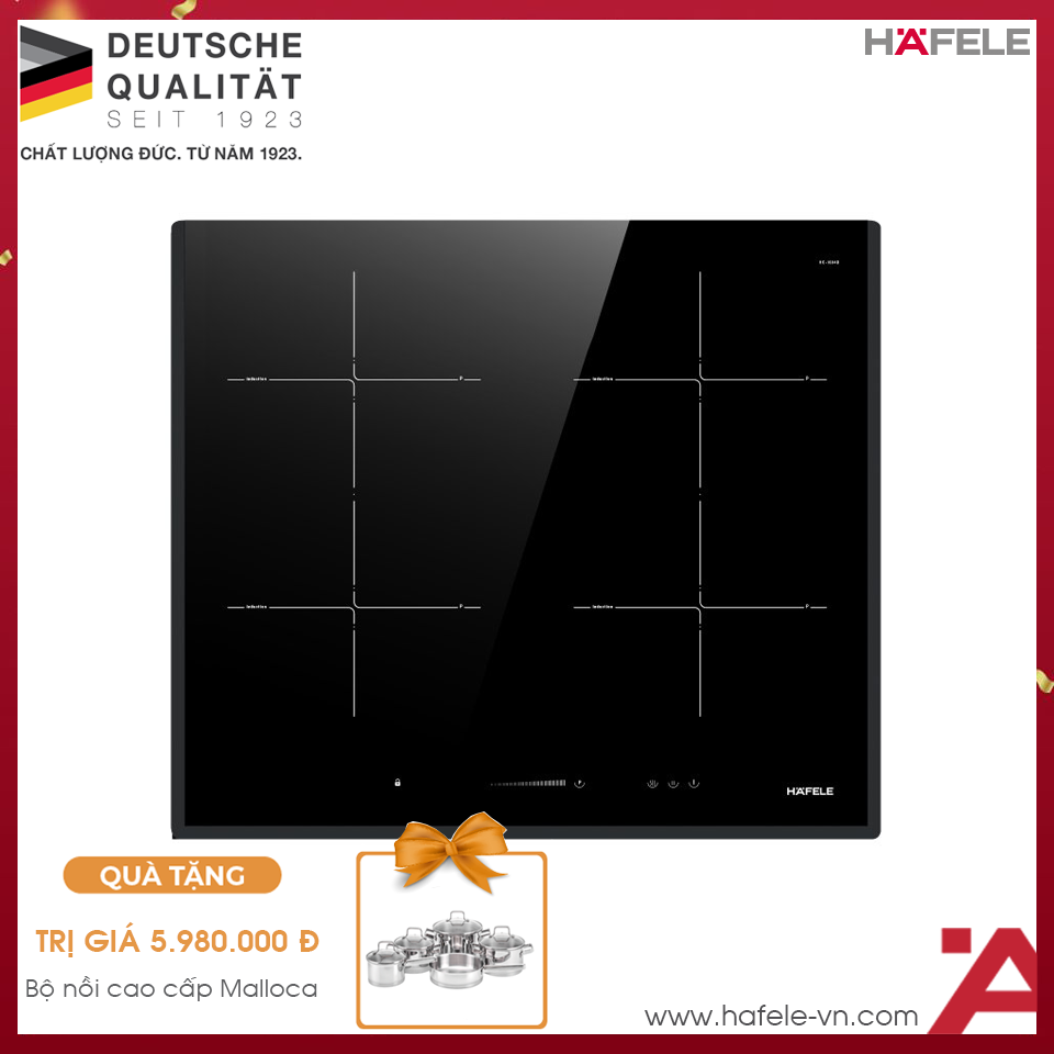 Bếp Từ 4 Vùng Nấu HC-I604D Hafele 535.02.040