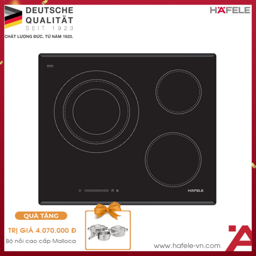Bếp Điện 3 Vùng Nấu HC-R603P Hafele 536.01.741