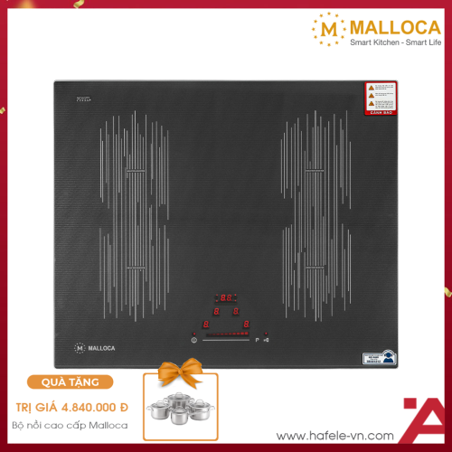 Bếp Từ Âm 4 Vùng Nấu Malloca MI 594 LINEAR