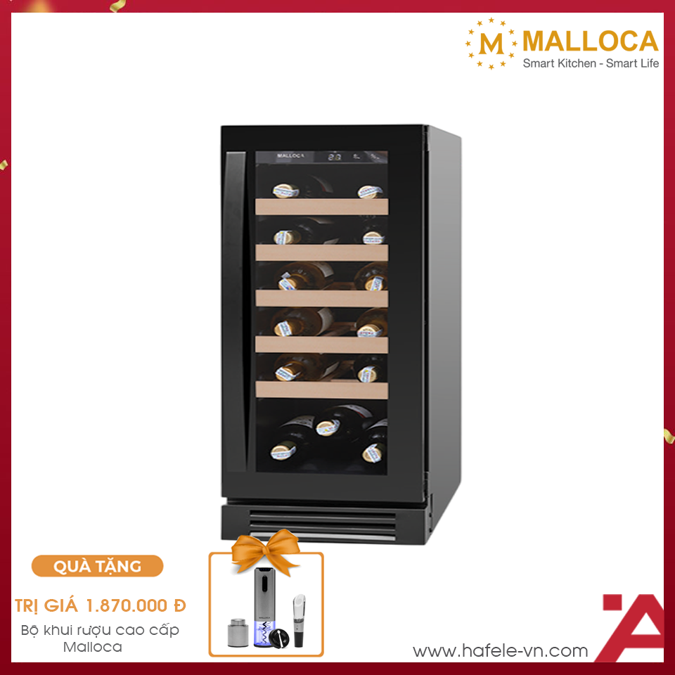 Tủ Bảo Quản Rượu Vang Malloca MWC-20BG