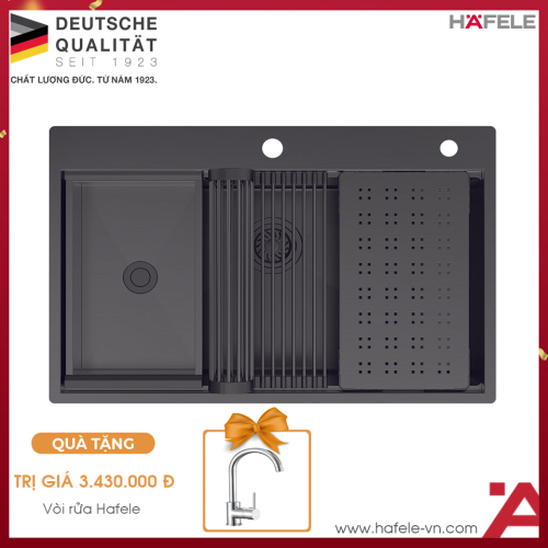 Chậu Rửa Chén Bát Inox WS R10 HS25-SSN1S-7650 Hafele 567.24.484