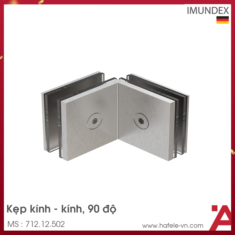 Kẹp Kính - Kính 90º Imundex 712.12.502