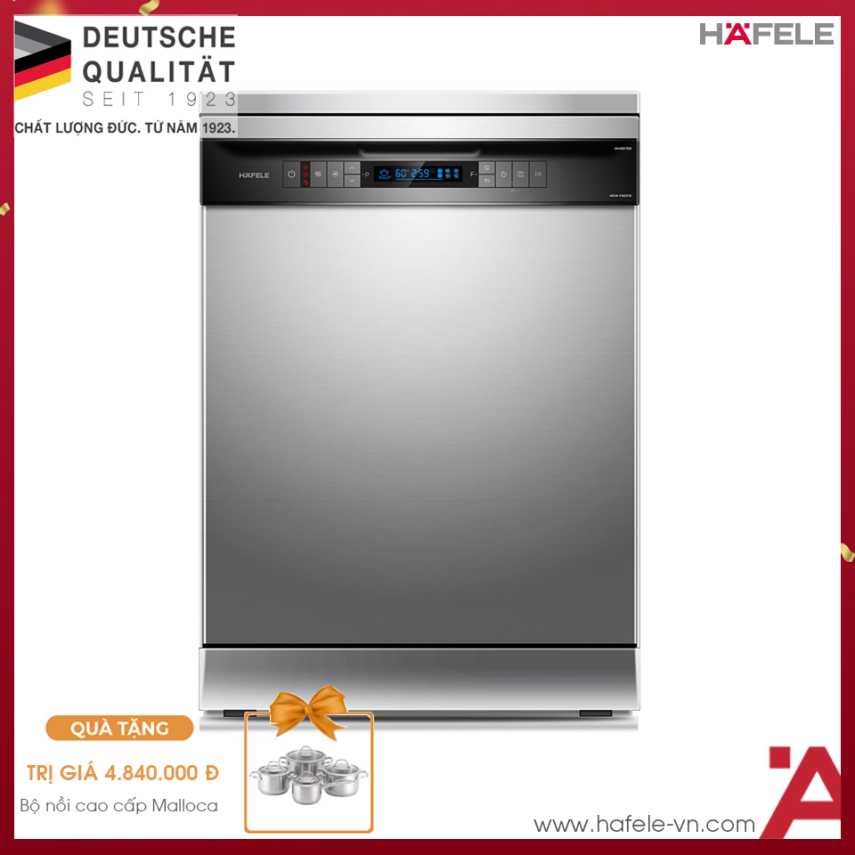 Máy Rửa Chén Độc Lập HDW-F6051S Hafele 538.21.370