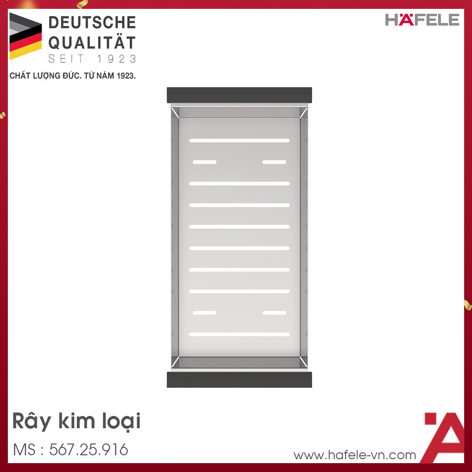 Rây Kim Loại Hafele 567.25.916