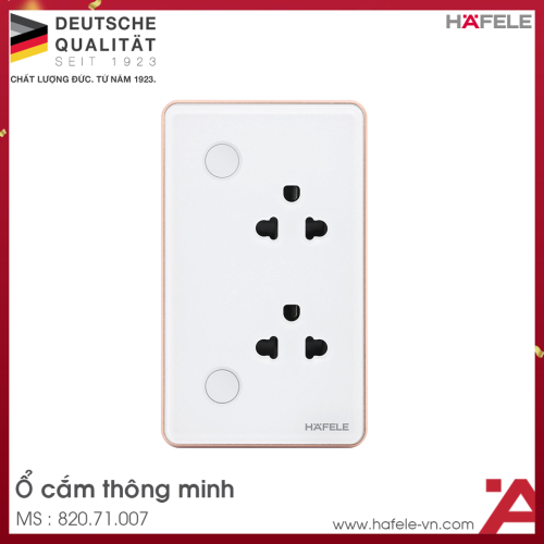 Ổ Cắm Trường Thông Minh HSL-WSS01W Hafele 820.71.007
