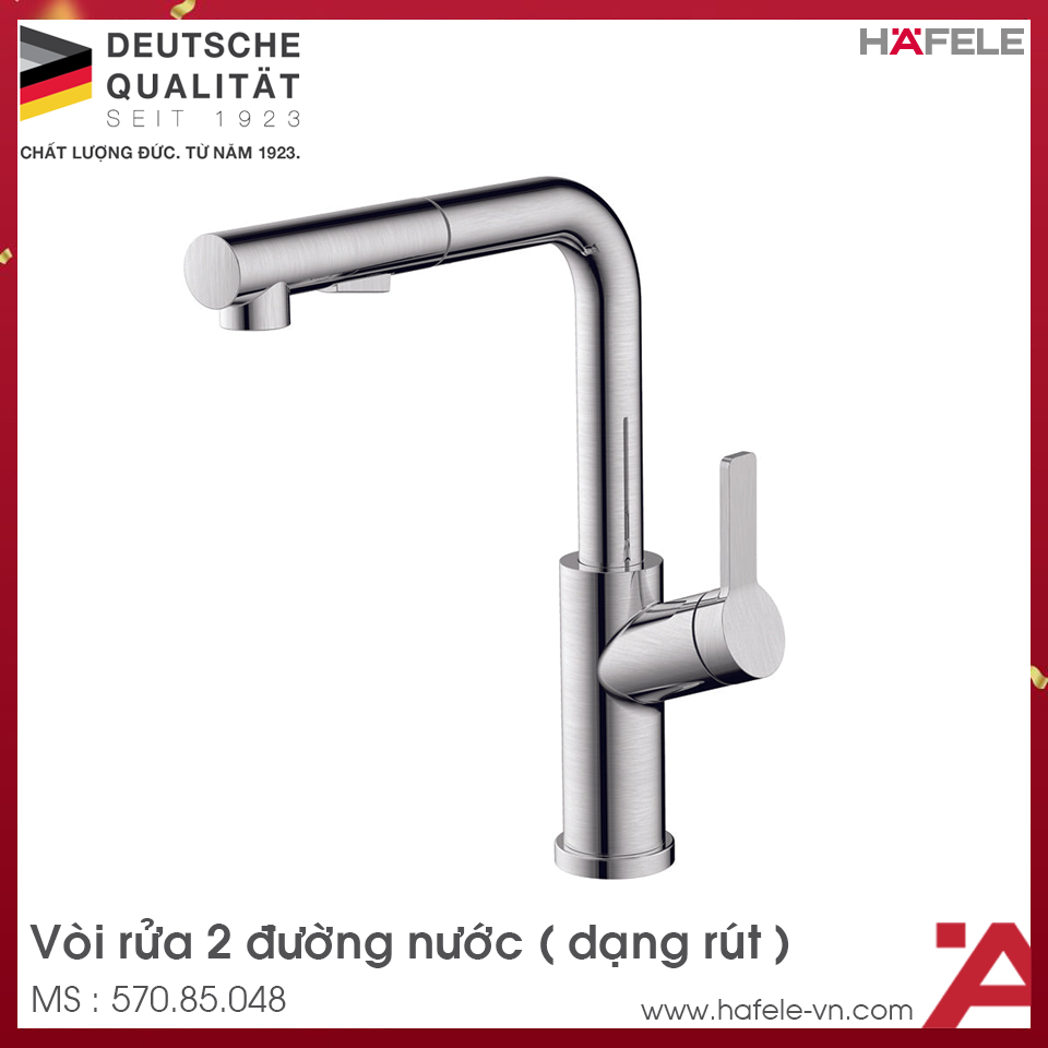 Vòi Rửa Chén LUX-P HT25-SH1P315 Hafele 570.85.048