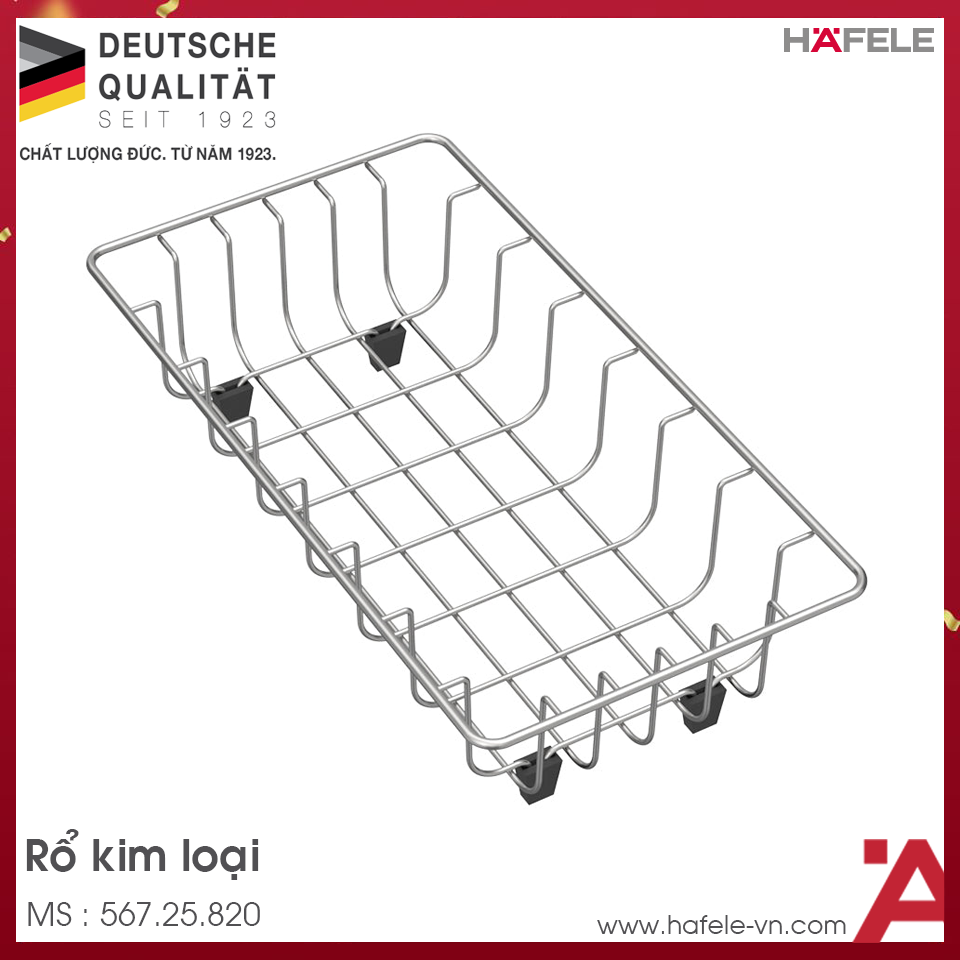 Rổ Kim Loại Hafele 567.25.820
