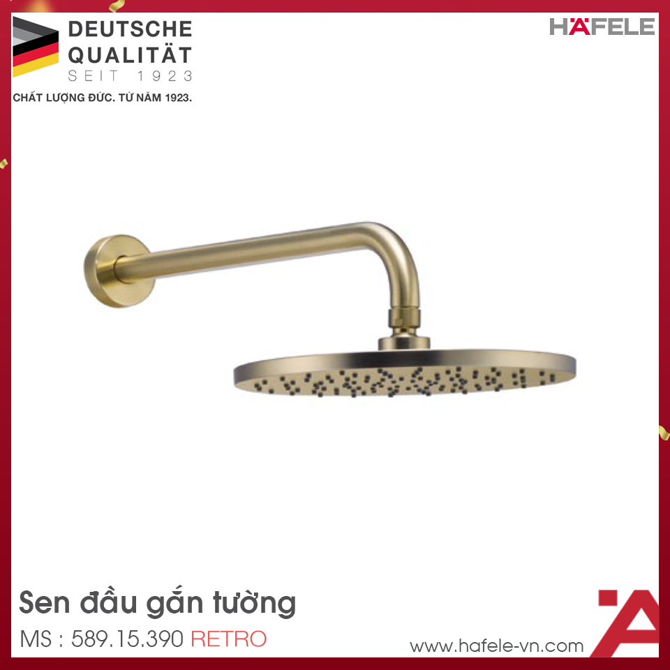 Sen Đầu Gắn Tường Retro Hafele 589.15.390