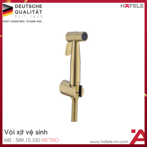 Vòi Xịt Vệ Sinh Retro Hafele 589.15.330