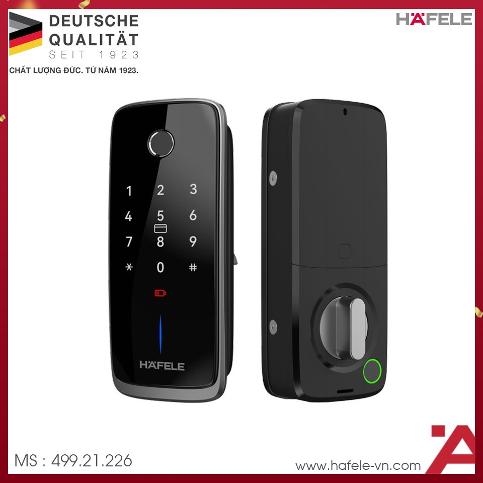 Khóa Điện Tử Nova-MR2501B Hafele 499.21.226