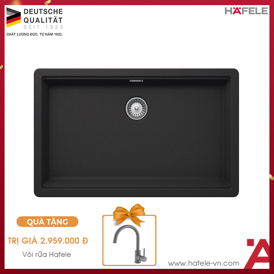 Chậu Rửa Đá HS20-GEN1S80 Hafele 570.30.300