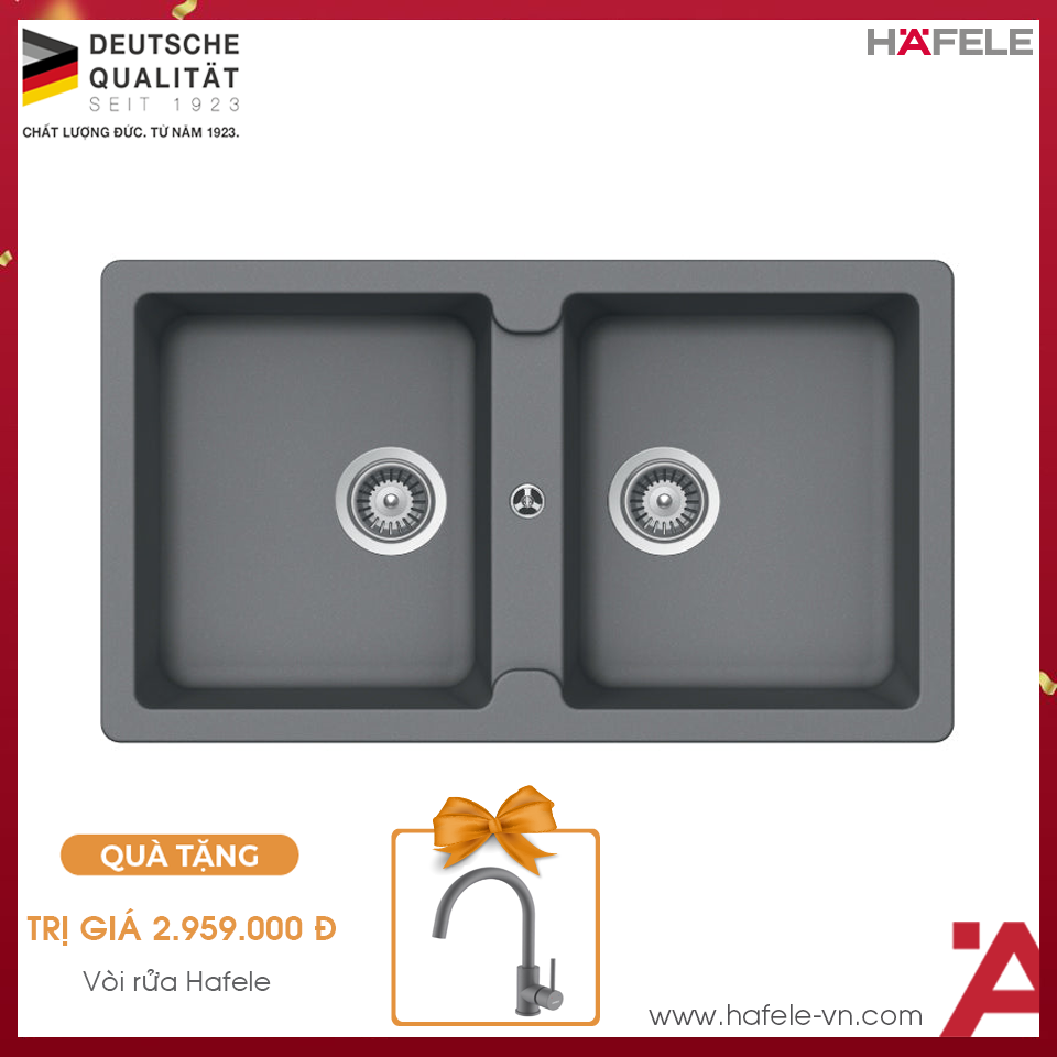 Chậu Rửa ANTONIUS HS-GD8650 Hafele 570.36.500