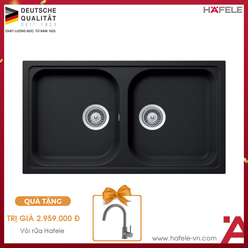 Chậu Rửa Bằng Đá JULIUS HS-GD8650 Hafele 570.35.380