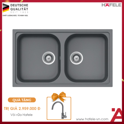 Chậu Rửa Đá HS19-GEN2R90 Hafele 570.35.580