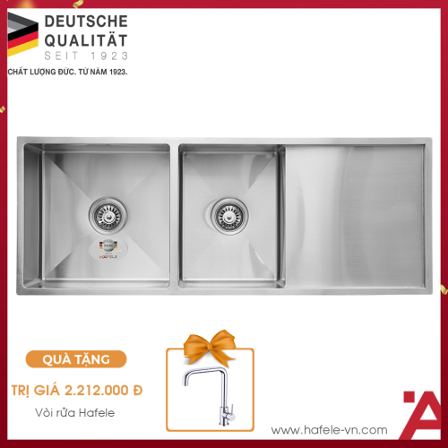Chậu Rửa Inox HS21-SSD2S90L Hafele 567.94.050