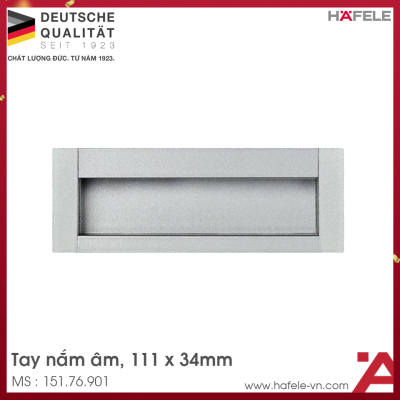Tay Nắm Tủ Âm Hafele 151.76.901