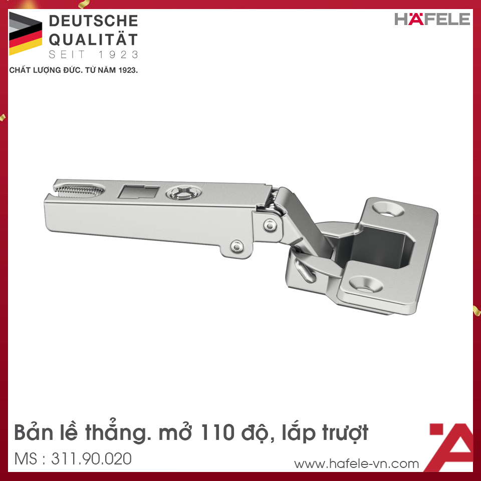 Bản Lề Tủ Trùm Ngoài G0 Hafele 311.90.020