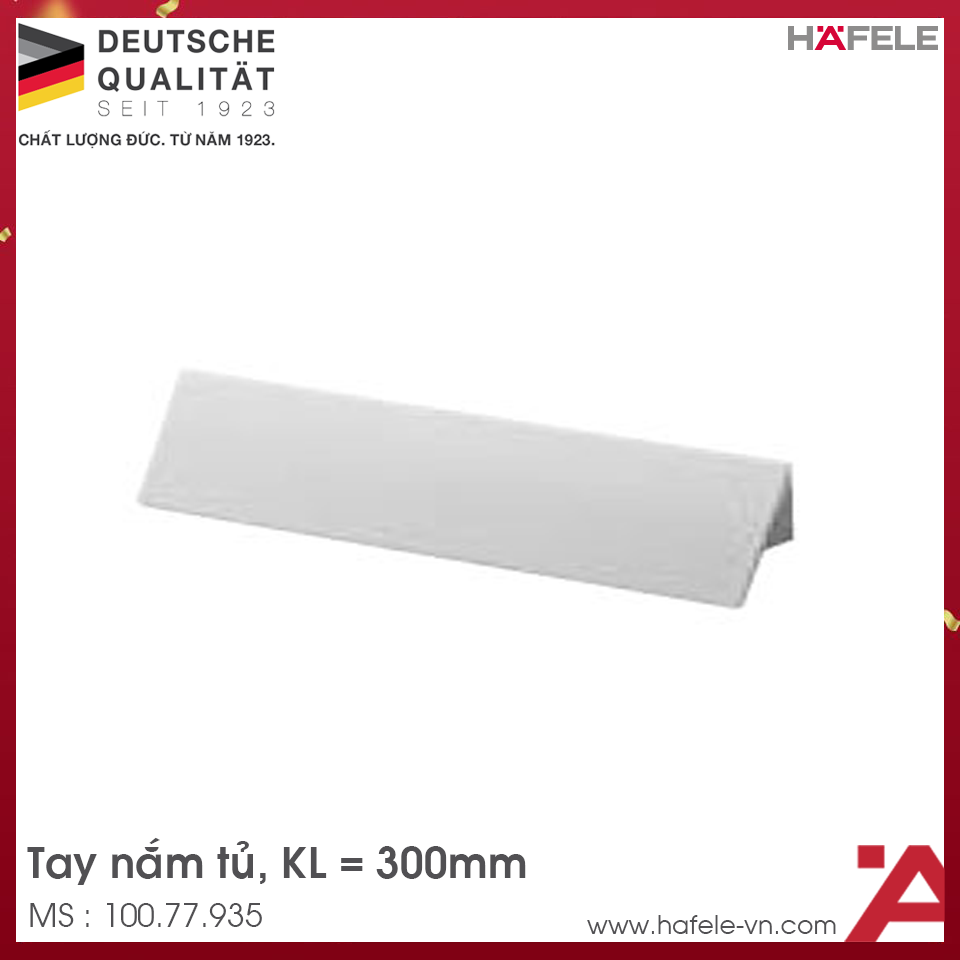 Tay Nắm Tủ Hafele 100.77.935