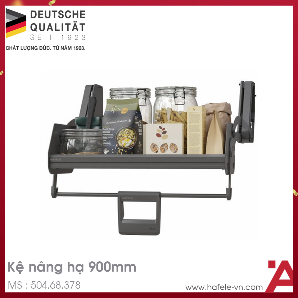 Kệ Nâng Hạ Imove 900mm Hafele 504.68.378