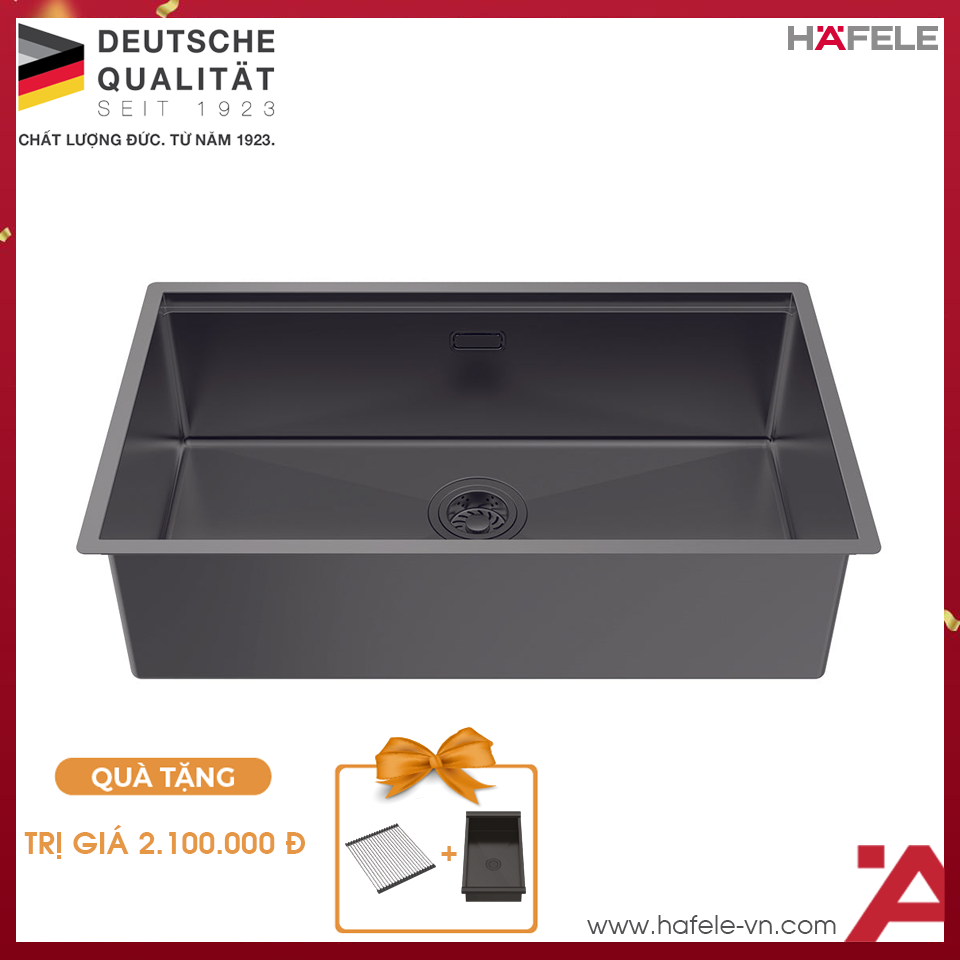 Chậu Rửa Chén Bát Inox WF R10 HS25-SSN1S-7644 Hafele 567.24.486