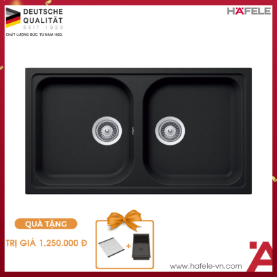 Chậu Rửa Bằng Đá JULIUS HS-GD8650 Hafele 570.35.380
