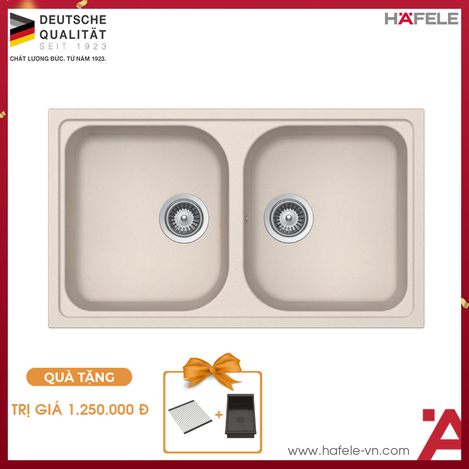 Chậu Rửa Đá HS19-GEN2R90 Hafele 570.35.480