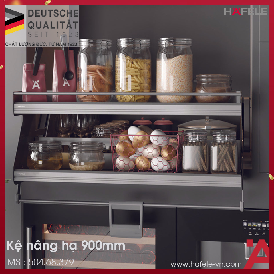 Kệ Nâng Hạ Imove 900mm Hafele 504.68.379