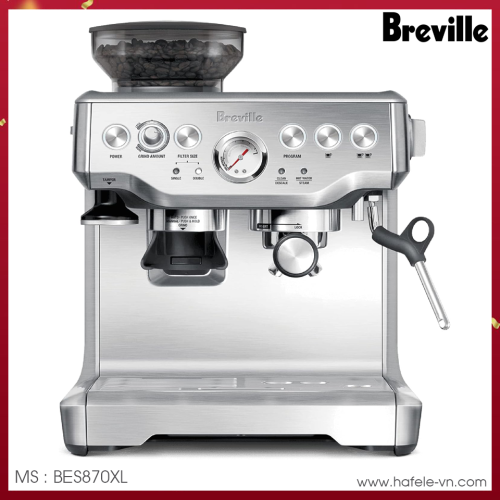 Máy Pha Cà Phê Breville BES870XL Màu Bạc