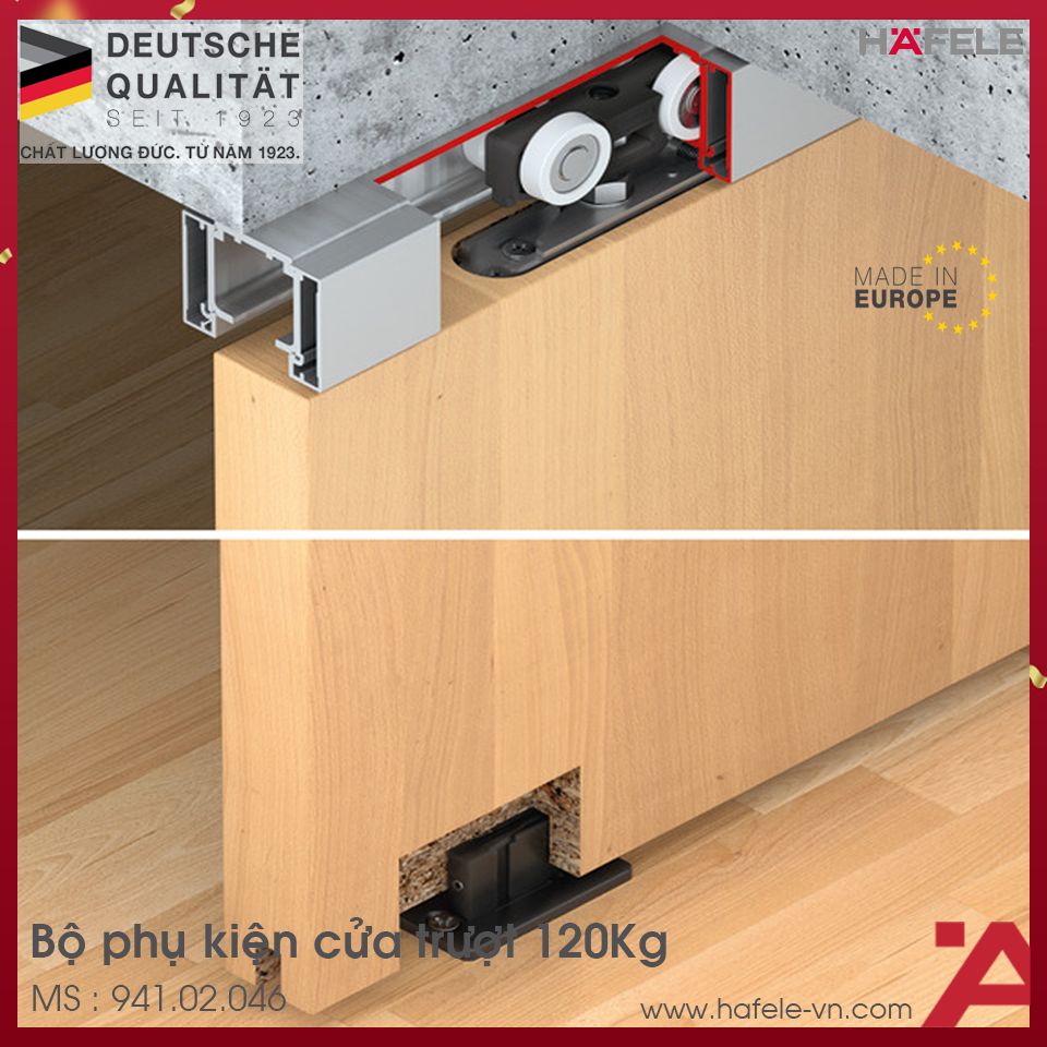 Phụ Kiện Cửa Trượt Slido Classic 120-O Hafele 941.02.046