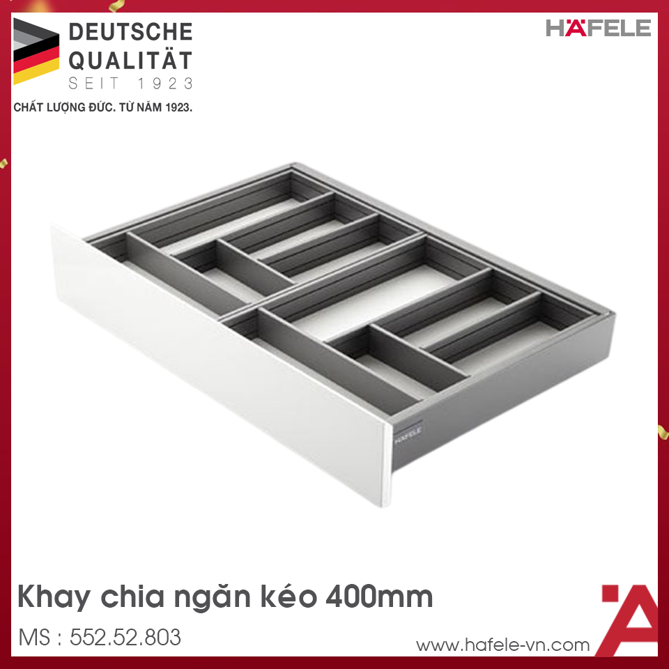 Khay Chia Ngăn Kéo 400mm Hafele 552.52.803