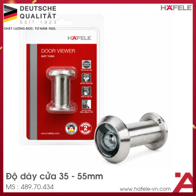 Mắt Thần Góc Nhìn 200º Không Nắp Hafele 489.70.434