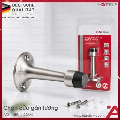 Chặn Cửa Gắn Tường 65mm Hafele 489.70.204