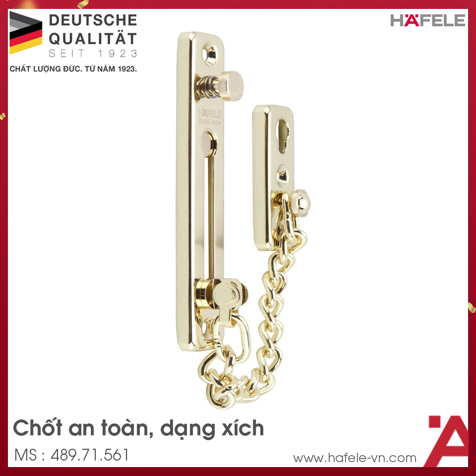 Chốt An Toàn Dạng Xích Hafele 489.71.561