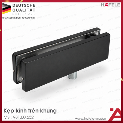 Kẹp Kính Trên Khung Màu Đen Hafele 981.00.652