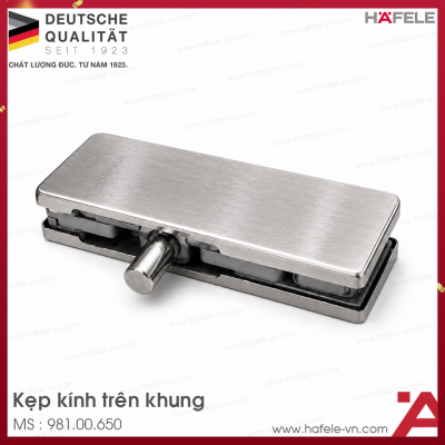 Kẹp Kính Trên Khung Hafele 981.00.650