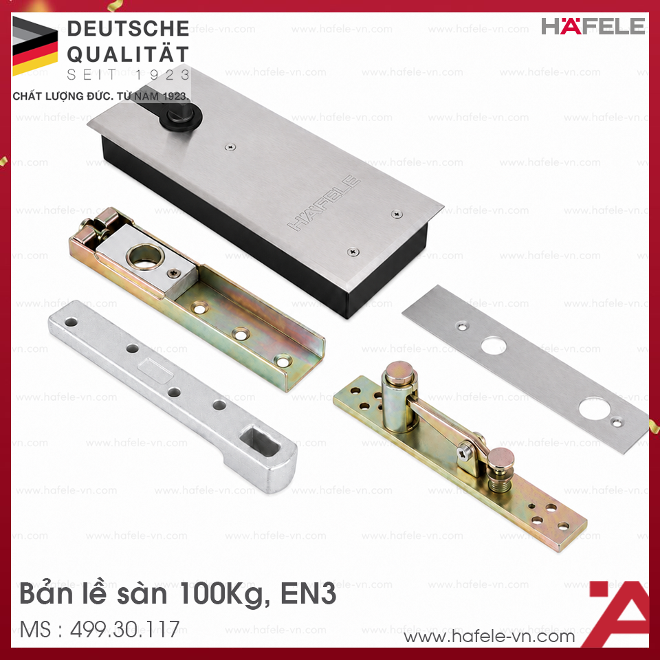 Bản Lề Sàn EN3 100Kg Hafele 499.30.117