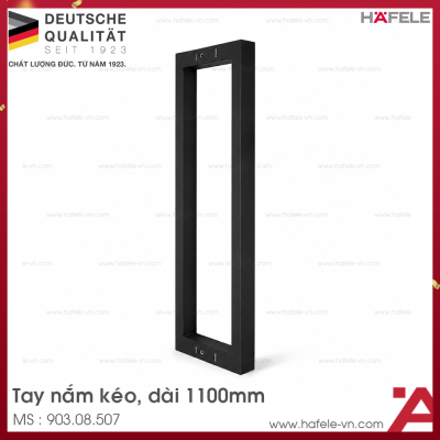 Tay Nắm Kéo Vuông 1100mm Hafele 903.08.507