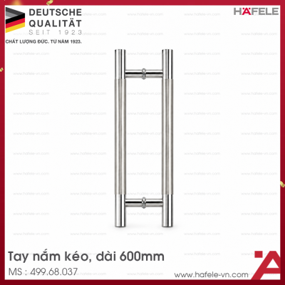 Tay Nắm Kéo Chữ H 600mm Hafele 499.68.037