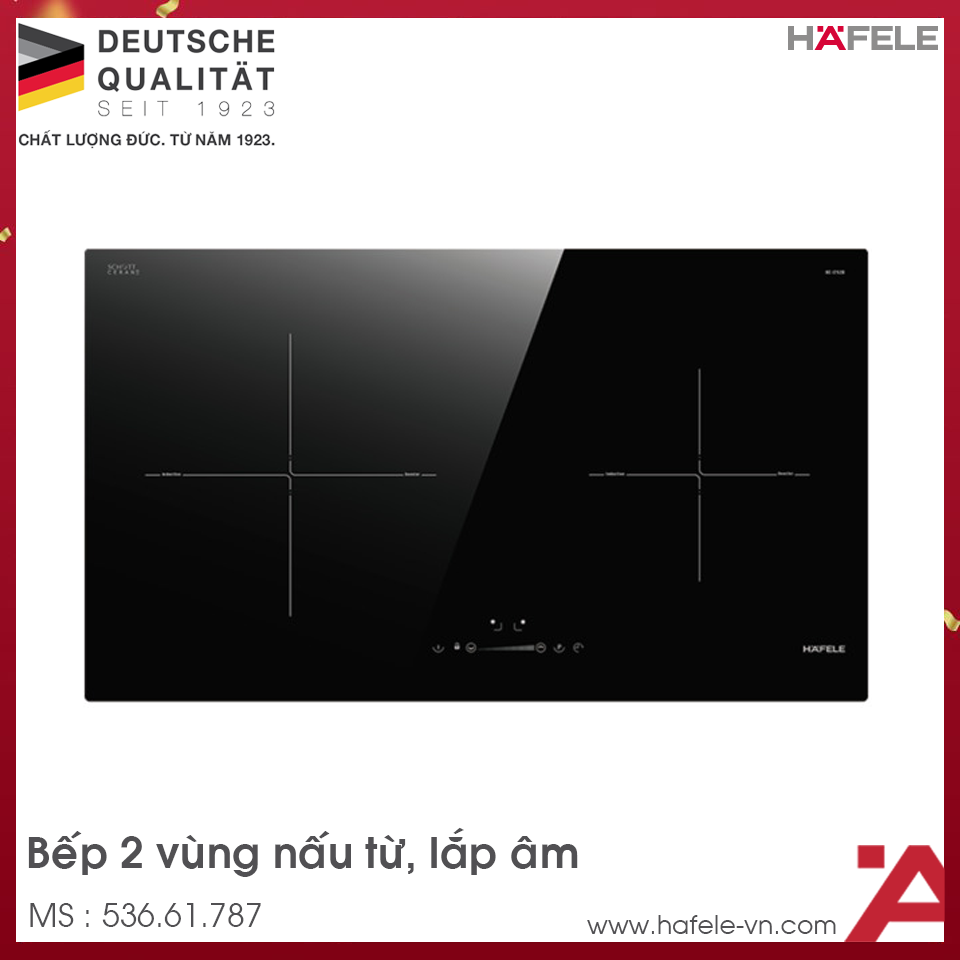 Bếp Từ 2 Vùng Nấu HC-I752B Hafele 536.61.787