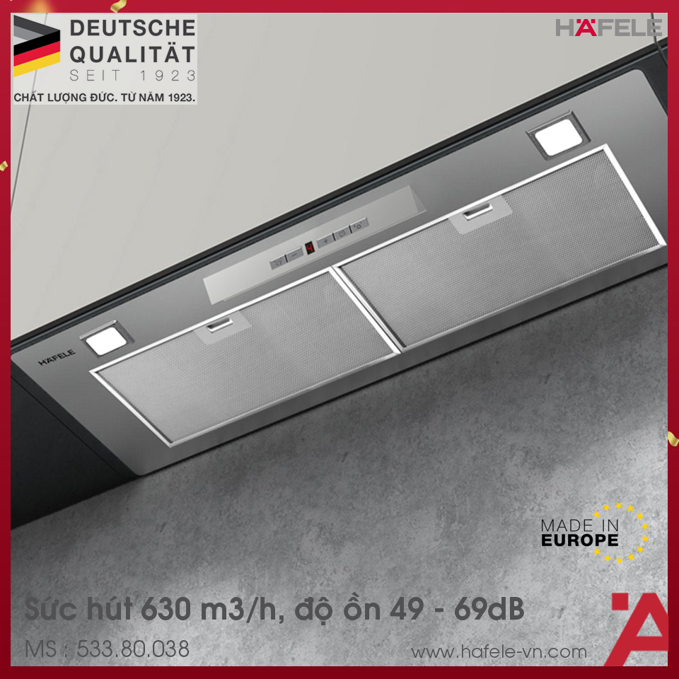 Máy Hút Mùi Âm Tủ HH-BI79A Hafele 533.80.038