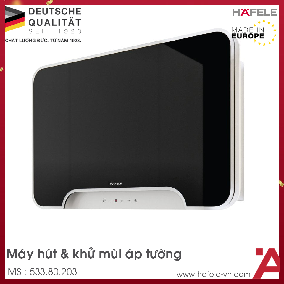 Máy Hút Mùi Áp Tường HH-WVGS90A Hafele 533.80.203